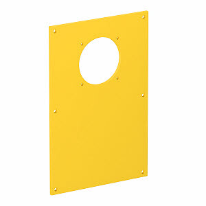 Накладка блока питания VH для монтажа устройств 166x105 мм (желтый) (VHF-P12) | 6109856 | OBO Bettermann