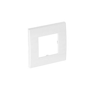Рамка одинарная Modul45 (универс.,84x84 мм,белый) (AR45-F1 RW) | 6119322 | OBO Bettermann
